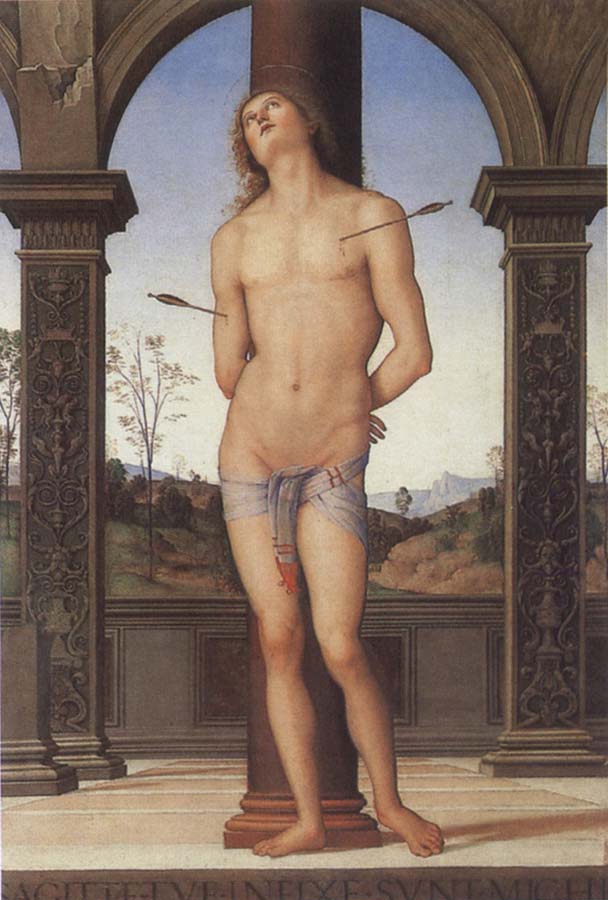 Pietro Perugino St Sebastian
